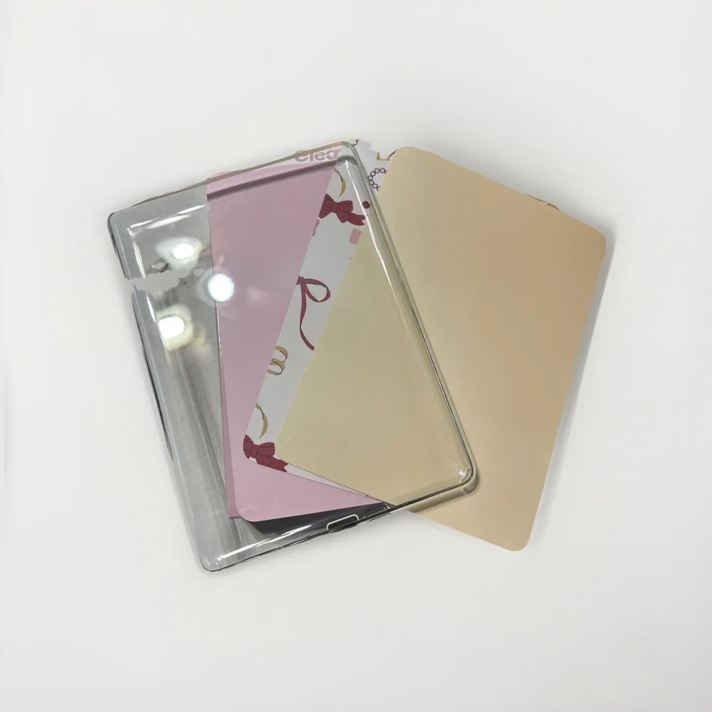 Clear Case with Pattern Inserts for 6.8” Kindle Paperwhite Gen 11 – New Sealed
